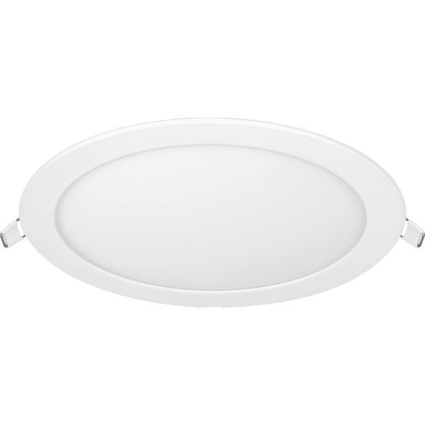 Luceco LP240WS40 LuxPanel Circular White 14W 1260lm 4000K 240mm LED Panel Light