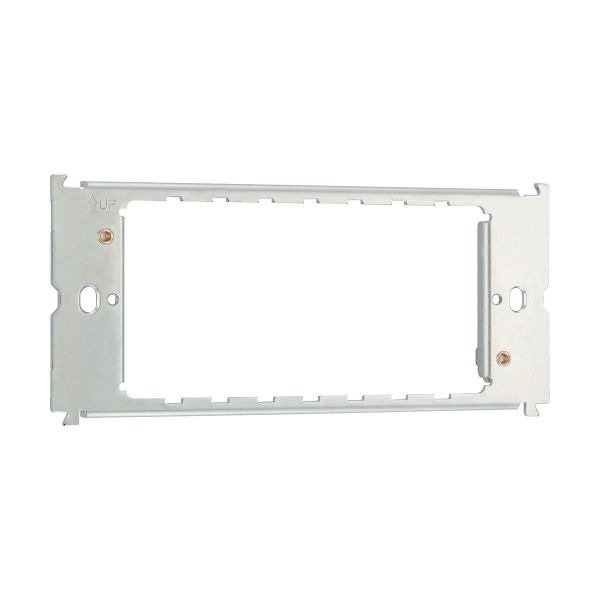 BG RFR34 3 and 4 Gang Grid Frame for Nexus Metal - White Moulded - Metal Clad and Part M Front Plates
