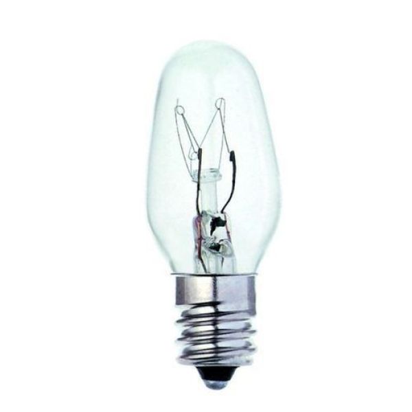 7W SES/E14 Clear Dimmable Warm White Nightlight Lamp (10 Pack, 0.91 each)