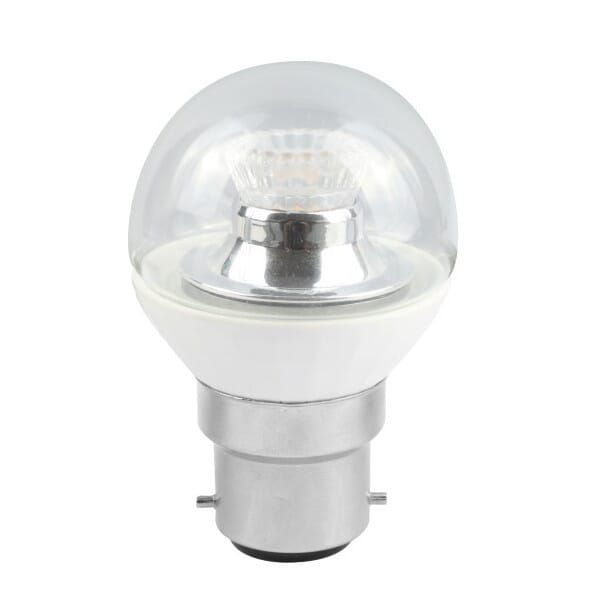 BELL Lighting 05147 4W 4000K BC B22 Dimmable Round Ball LED Lamp