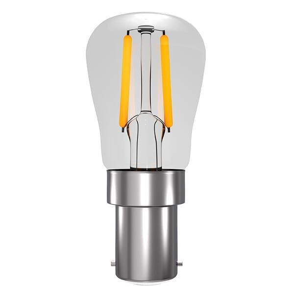 BELL Lighting 60222 Aztex 2W 2200K SBC CRI90 Dimmable Filament Pygmy LED Lamp