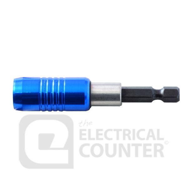 Blue Steel Magnetic Screwdriver Bit Grip Holder
