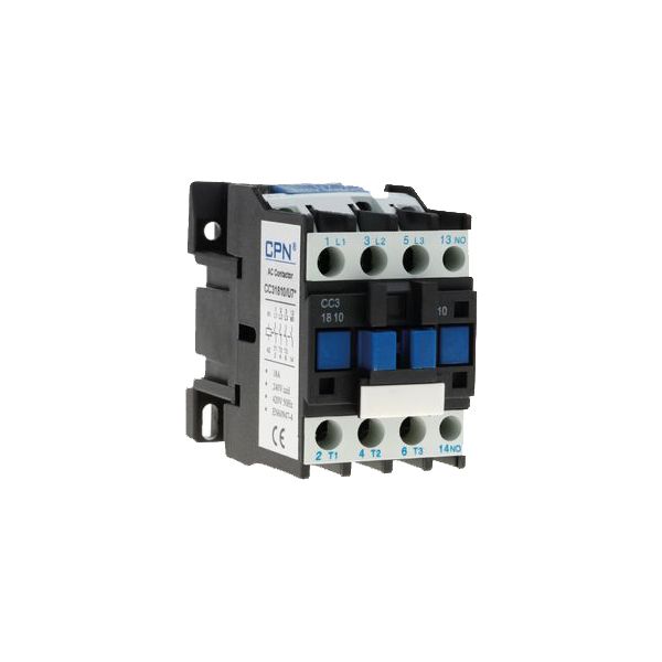 Cudis CPN CC31810-U7 18A 3 Pole Contactor with NO Auxiliary and 240V AC Coil