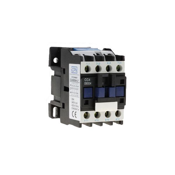 Cudis CPN CC409004-U7 9A 4 Pole Contactor with 4NO Main Contacts and 240V AC Coil