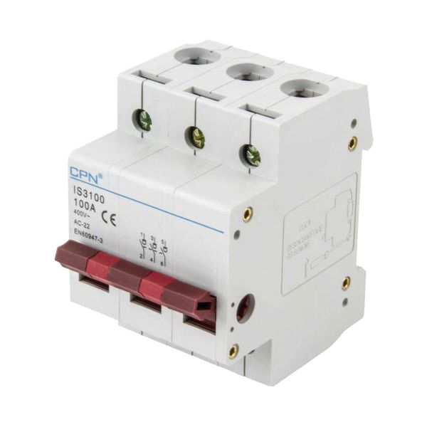 Cudis CPN IS3100 100A 3 Pole Isolator Switch