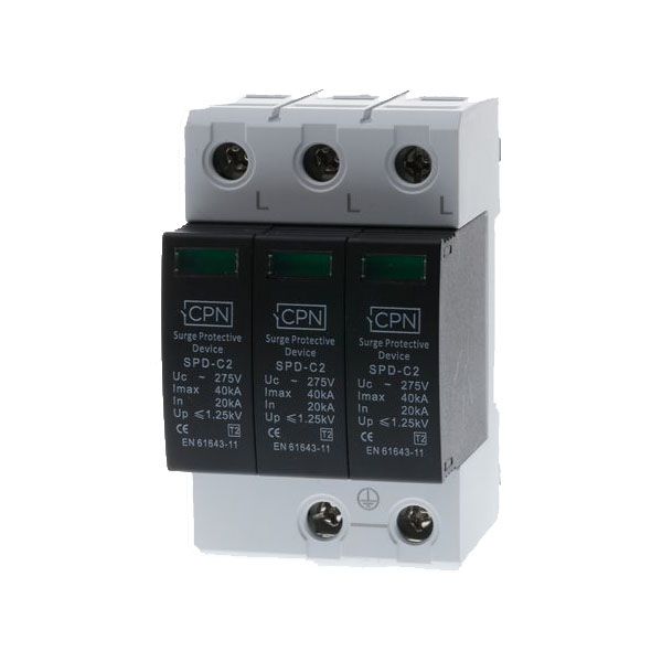 Cudis CPN SPD-3PC2 3 Phase 3 Pole Class II SPD with TN-C-S Earthing
