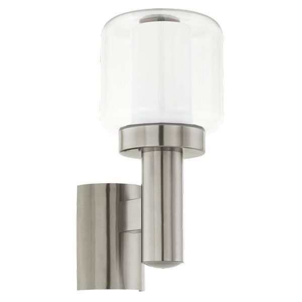 Poliento Stainless Steel Outdoor Wall Light 40W E27 IP44 325mm