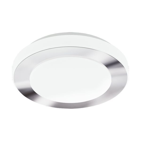 Carpi White Chrome LED Wall-Ceiling Light 11W 3000K IP44 300mm