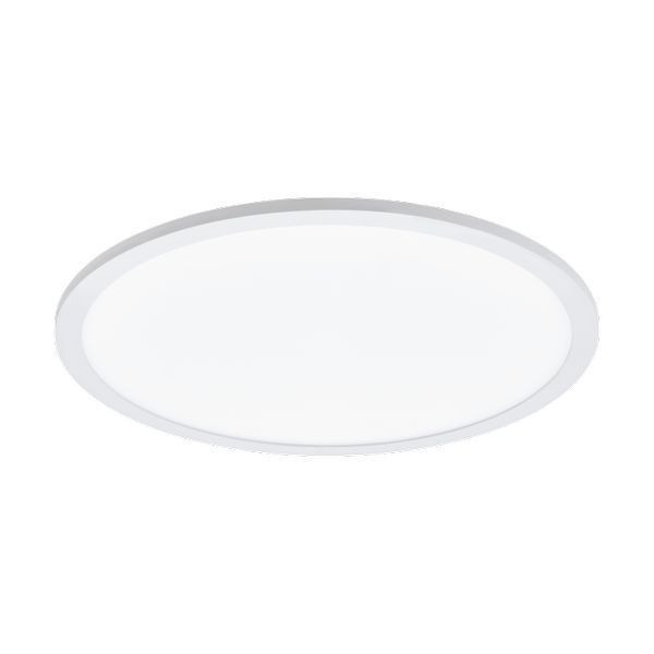 Sarsina White Ceiling Circular LED Panel Light 28W Cool White 450mm