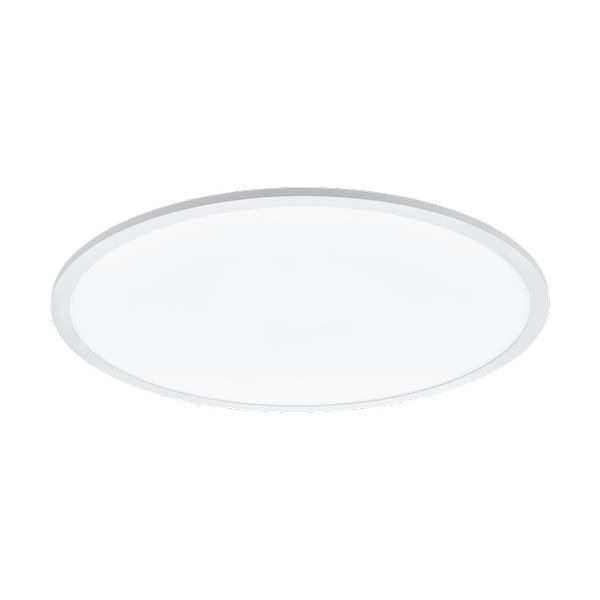 Sarsina White Ceiling Circular LED Panel Light 36W Cool White 600mm