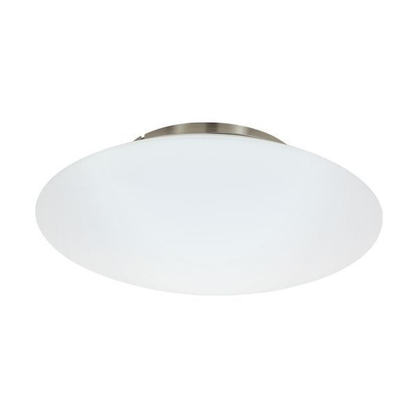 EGLO 97811 Satin Nickel Frattina-C LED Ceiling Light 27W RGB and Tunable White - Connect