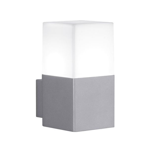 Hudson Aluminium Warm White Wall Light with 4W LED Lamp 3000K