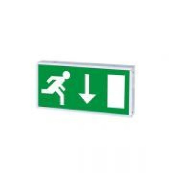 Emergency LED Neutral White Maintained Wall Mounted Exit Sign