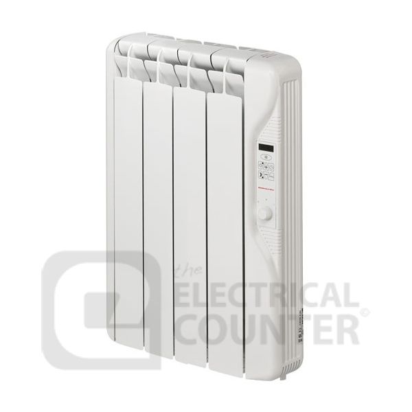 Elnur RF4E PLUS 0.5kW Oil-Filled Electric Radiator and 24/7 Digital Programmable Control