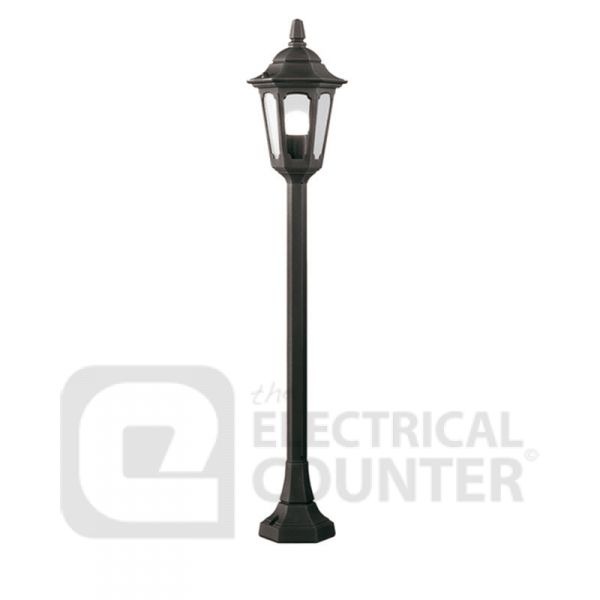 Parish Black Outdoor Mini Pillar Lantern IP44