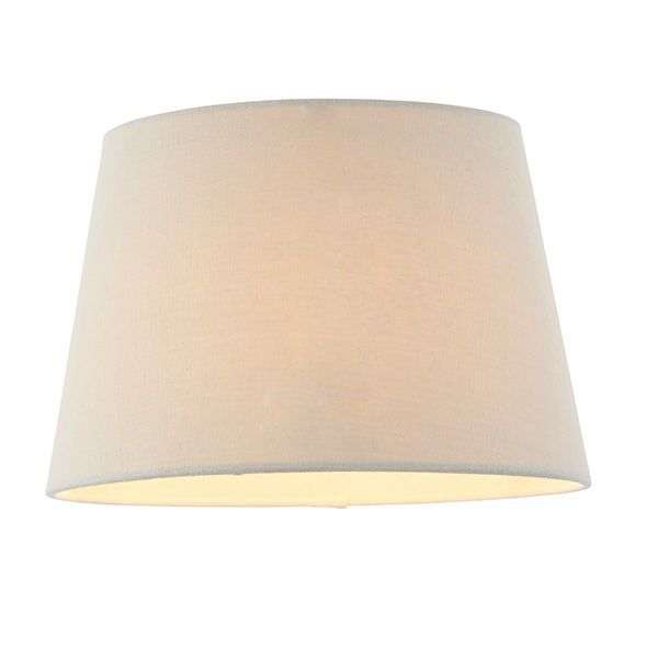 Endon Lighting CICI-10IV Cici Ivory Faux Linen 10 Inch Lamp Shade