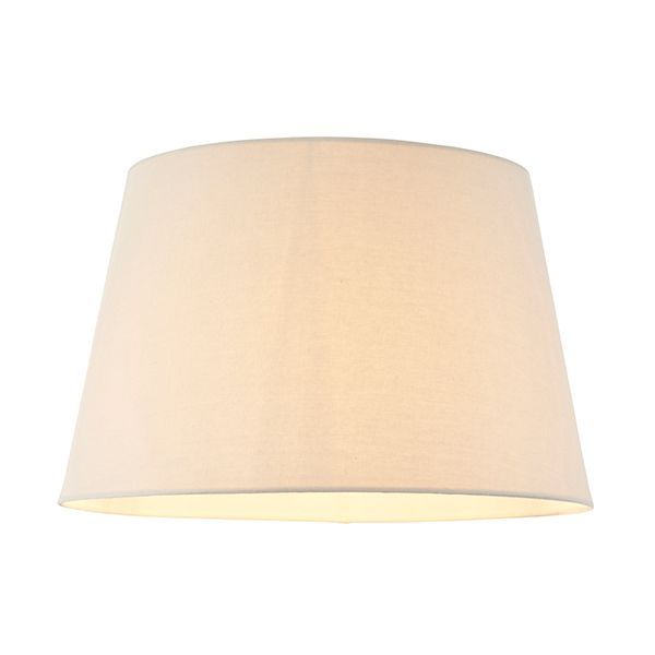 Endon Lighting CICI-18IV Cici Ivory Faux Linen 18 Inch Lamp Shade