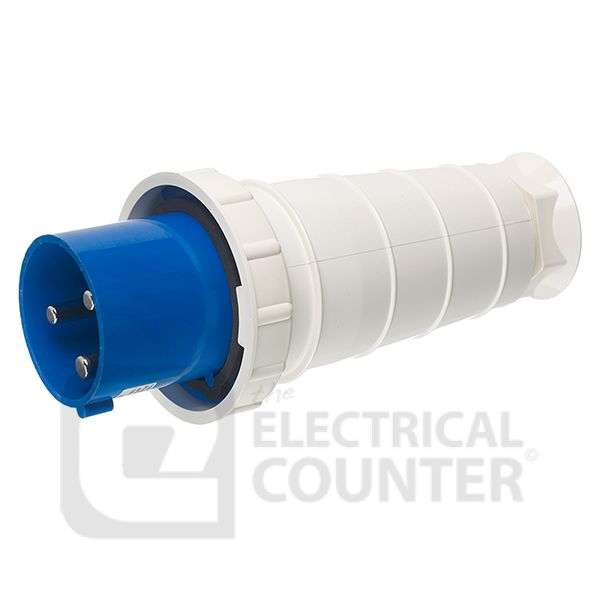 Europa ISSW163P 230V 2P+E 16A Blue IP67 Commando Surface Socket Outlet 