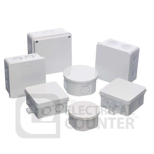 Insulated Junction Box 85mm x 85mm x 45mm IP54