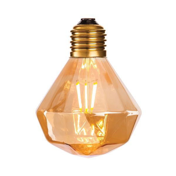 Firstlight 4918 4W 3000K E27 Amber Glass Decorative LED Lamp