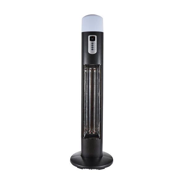 Forum Lighting ZR-37442 Amber Outdoor Pedestal Heater With Remote Control