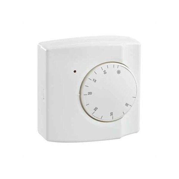 White Room Thermostat Changeover Contact IP20 10A 230V