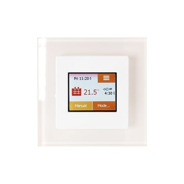 Heat Mat TOU-WHT-WHTE NGTouch White - White Glass 16A Touch Thermostat