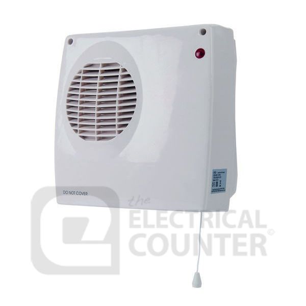 Hyco ALTO Alto Bathroom Downflow Fan Heater with Pull Cord 2Kw
