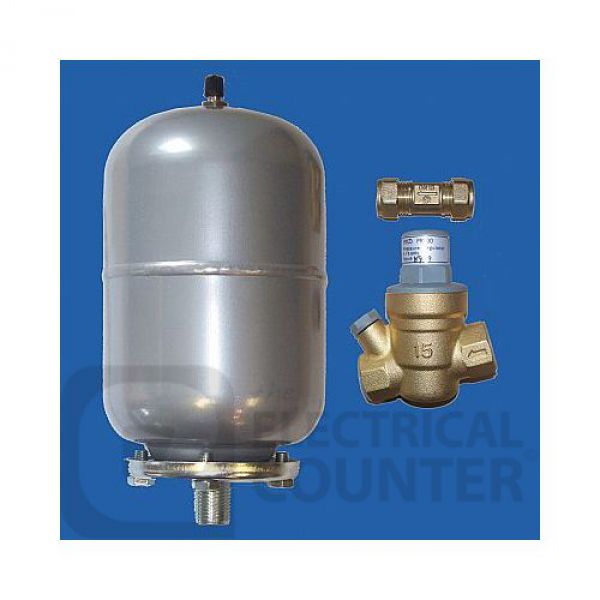 Hyco SF4 Speedflow Expansion Vessel and Check Valve w/ Pressure Reducing Valve
