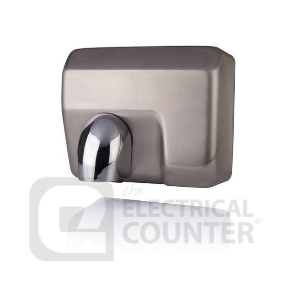 Hyco TOR25BSS Brushed Stainless Steel 2.5kW Automatic Tornado Hand Dryer