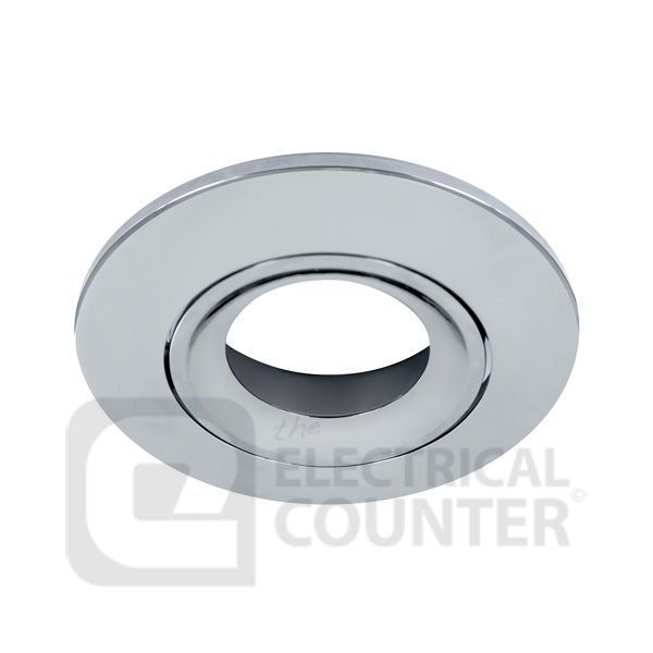 Bezel for INTEGRAL for Lux Fire Fire Rated Downlight Polished Chrome 