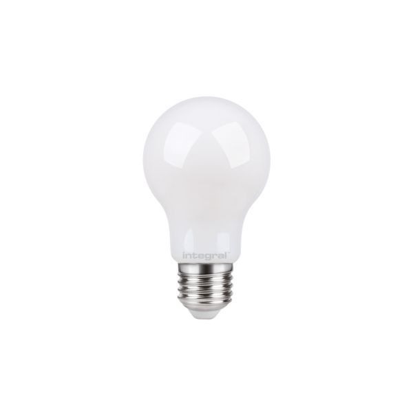Integral LED ILGLSE27DC095 7.3W 2700K E27 GLS Dimmable Frosted Classic Globe Lamp