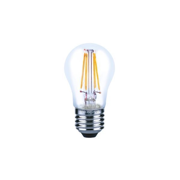 Integral LED ILGOLFE27NC029 4.2W 2700K E27 Omni Filament Clear Mini Globe LED Lamp
