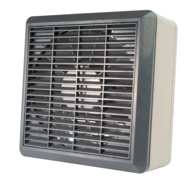 Manrose COMG300MP 12 Inch Commercial Window Fan with Pullcord Operated Internal Shutters