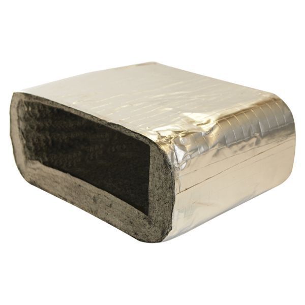Manrose FCR204X3 3 Sided Fire Sleeve for Flat Channel Ducting - 204x60mm
