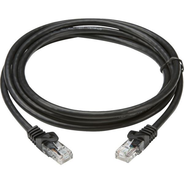 Knightsbridge NETC65M Black 5000mm UTP CAT6 Networking Cable