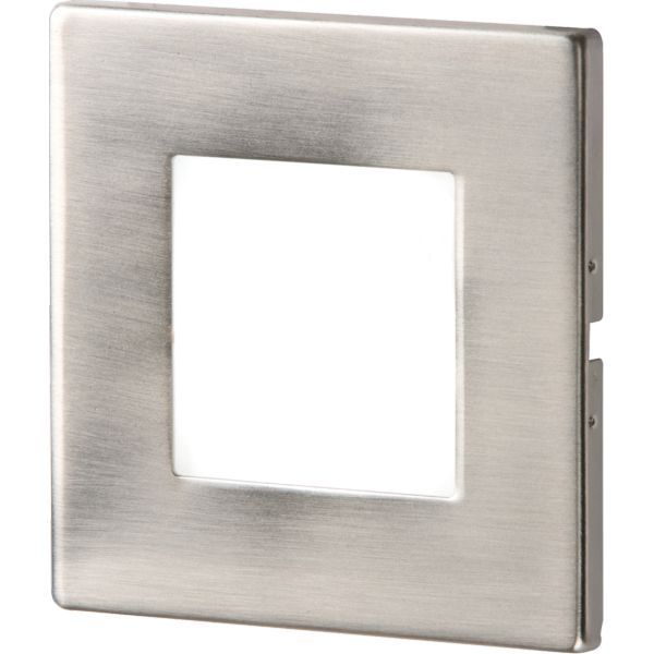 Knightsbridge NH023AW Stainless Steel IP20 1W 30lm 6500K 80mm SMD LED Recessed Wall Light