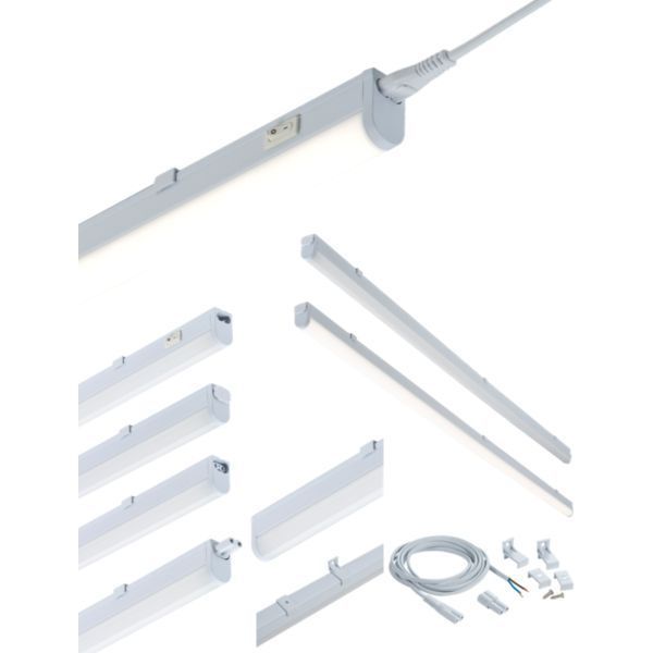 Knightsbridge UCLED18WW 18W 1450lm 3000K 1138mm Linkable LED Cabinet Striplight