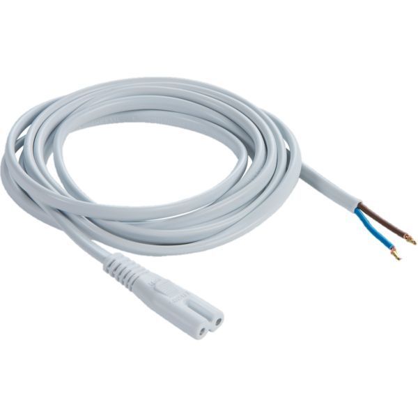 Knightsbridge UCP200 White 2000mm Under Cabinet Light Mains Feed Cable