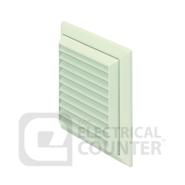 National Ventilation MONV268W-F/S 125mm Round White Fixed Grille
