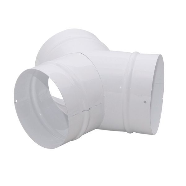 National Ventilation MONV599M Monsoon 125mm Equal Y-Piece for 125mm Round Pipe