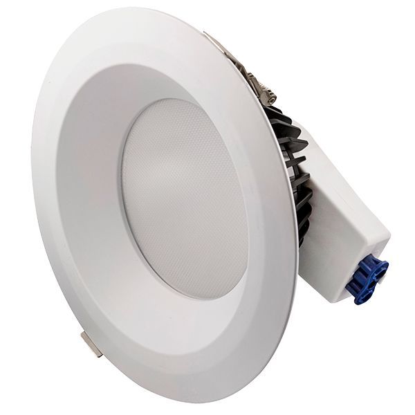 Ovia OV65208CTASD Inceptor Iona White IP44 20W 1650lm 2700-4000-6000K CCT Dimmable Downlight