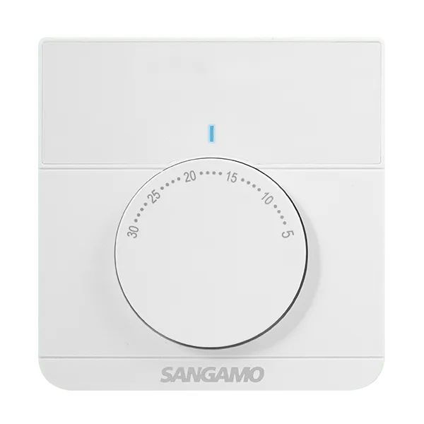 Sangamo CHPRSTAT Choice Plus White Electronic Room Thermostat