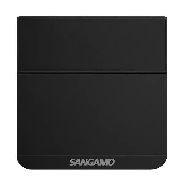 Sangamo CHPRSTATFB Choice Plus Black Electronic Room Thermostat With Frost Protection