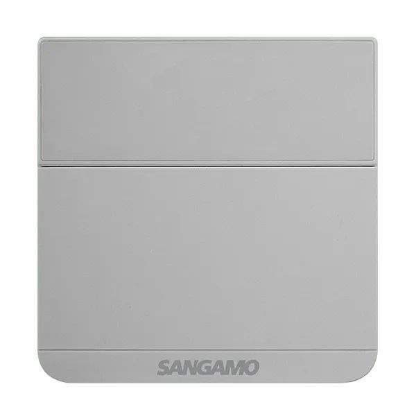 Sangamo CHPRSTATTS Choice Plus Silver Tamper Proof Electronic Room Thermostat
