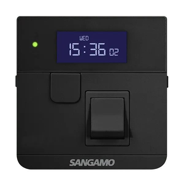Sangamo PSPSF24B Powersaver Plus Black 24hr Select Controller W/ Fused Spur