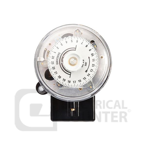 230V Standard 3 Pin Quartz Controlled Time Switch - 3 On/Offs 