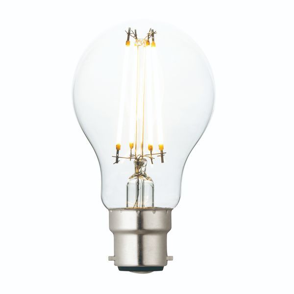 Saxby 94345 7W 2700K B22 GLS Dimmable Filament LED Lamp