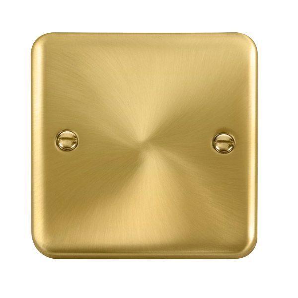 Watch a video of the Click DPSB060 Satin Brass Deco Plus 1 Gang Blank Plate