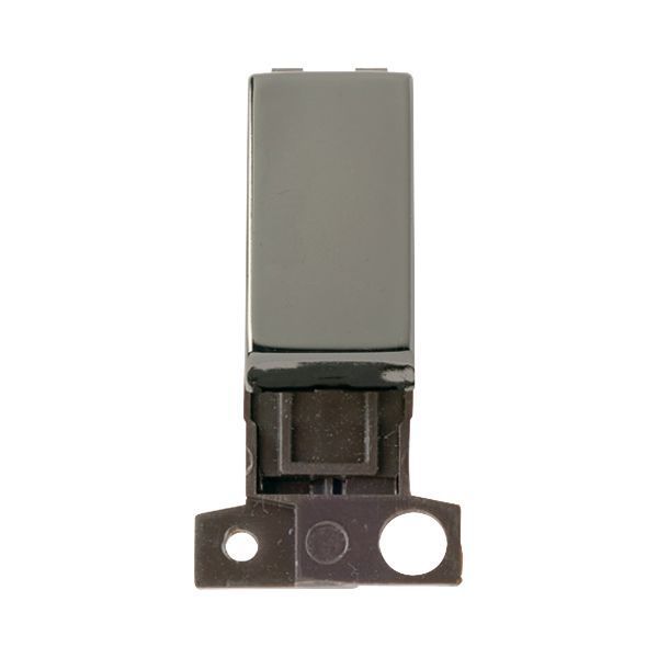 Click MD018BN MiniGrid Black Nickel Ingot 13A 10AX 2 Pole Switch Module